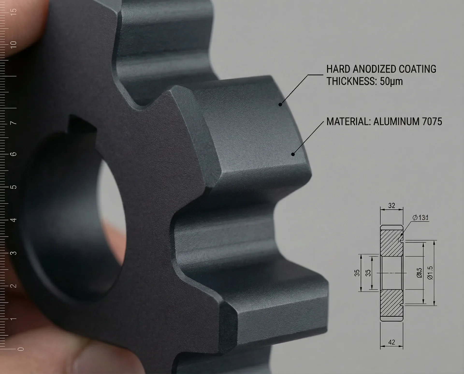 Surface Finishing Service sample part 3